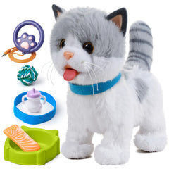 步行和喵的玩具猫 - 给孩子们的完美礼物