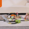 恐龙主题的汽车赛道玩具