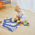为婴儿堆叠杯玩具 - 包括Playmat