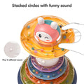 Baby musical stacking toy stacked circles with funny sound